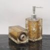 Square Resin Sparkling Soap Dispenser
