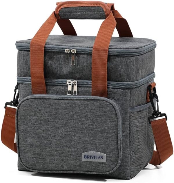 Brivilas Branded 2-Layer Insulated Food Bag