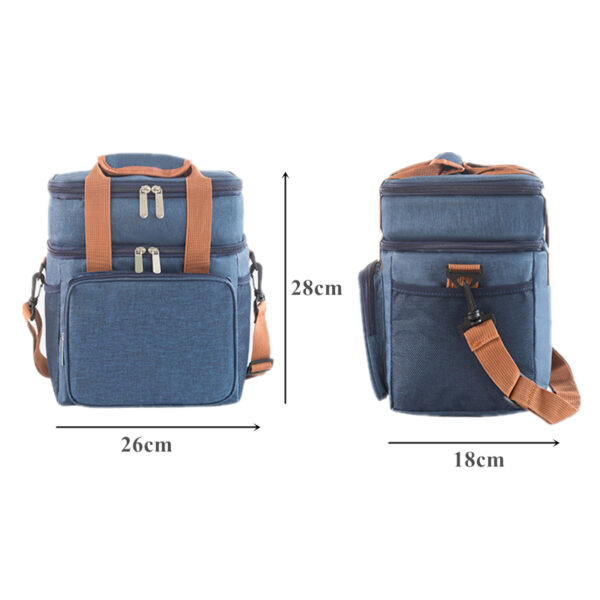 Brivilas Branded 2-Layer Insulated Food Bag