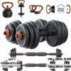 50Kg & 30Kg 6-in-1 Dumbbell/Kettlebell Set