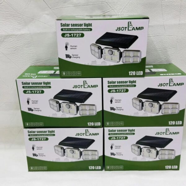 3 Head Solar Sensor Lamps