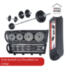 York 50kg Barbell and Dumbbell Set