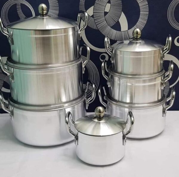 Tornado Aluminium cooking pot set